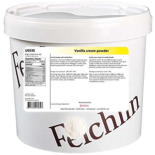 Felchlin Vanilla Cream Custard Powder (Hot Process)