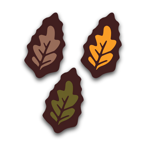 Falling Leaves Chocolate Dark