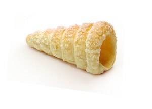 Luxshiny 24pcs Croissant Mold, Pastry Cream Horn Molds